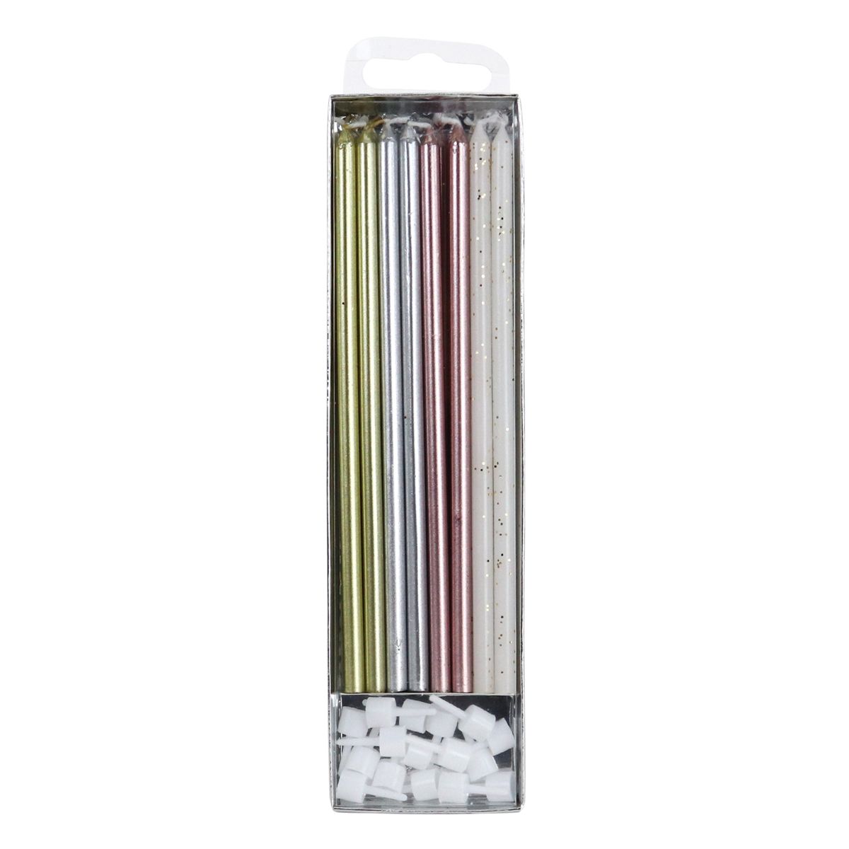 PME EXTRA GROSSE KERZEN GEMISCHT 18CM PK/16