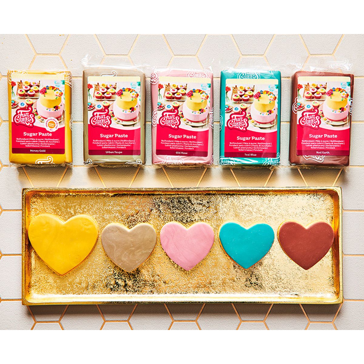FUNCAKES ZUCKERPASTE OLD ROSE 250 G