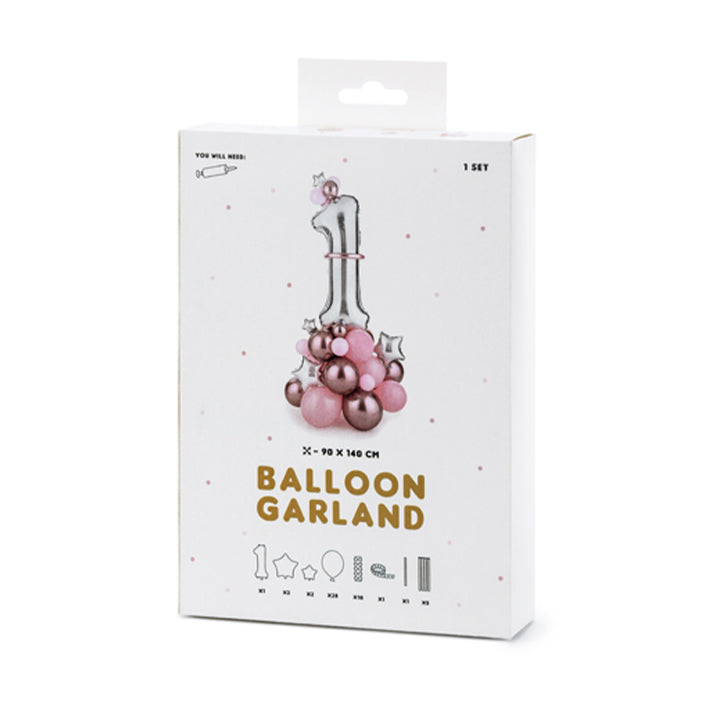 1 Ballonset - Ballon Bouquet - Girl