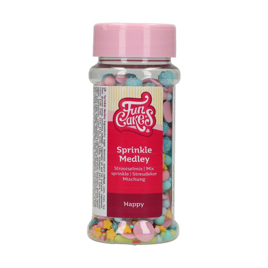 FUNCAKES Sprinkle Medley Happy